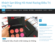 Tablet Screenshot of hotelrazlog.com